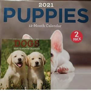 Bundle 2021 PUPPIES 2 Pack & Magnet Mini 📆Pad NEW
